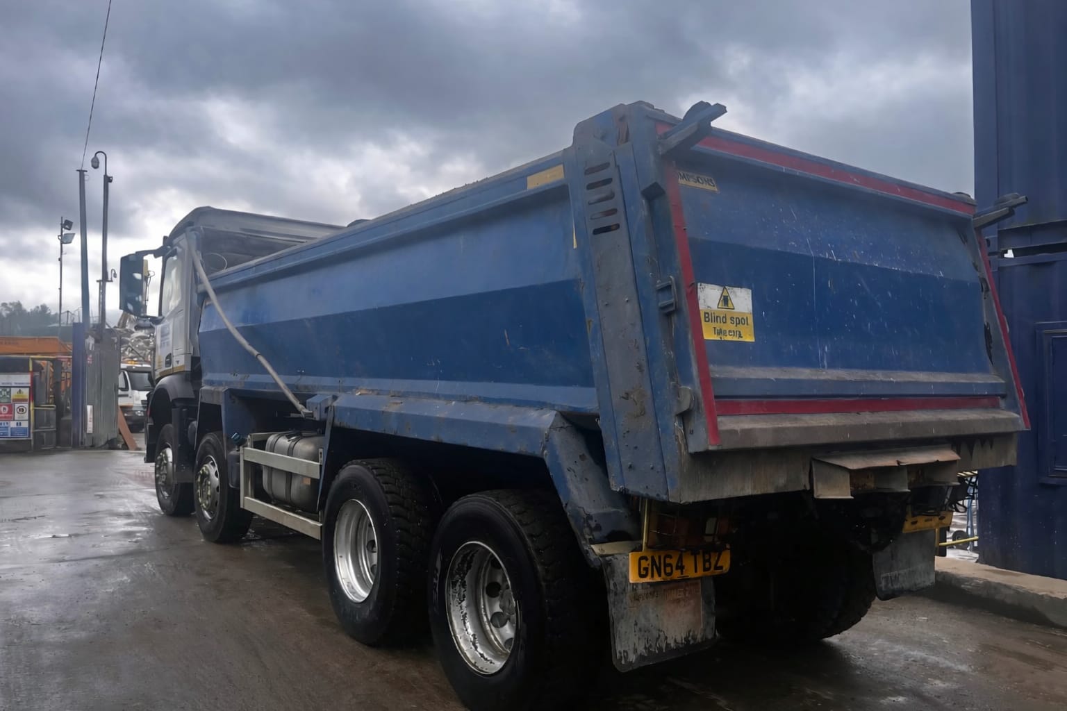 2014 Mercedes Arocs 3240 Rear